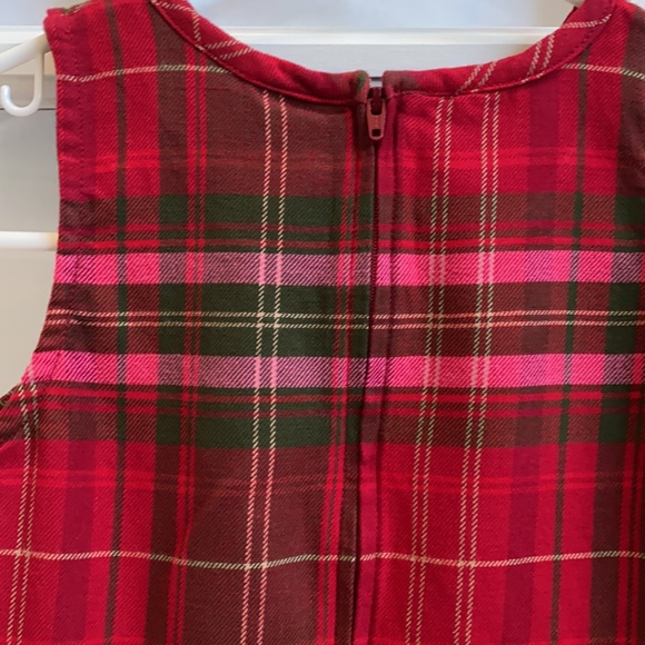 Gymboree size 5 plaid dress with ruffled bottom. - Picture 5 of 7